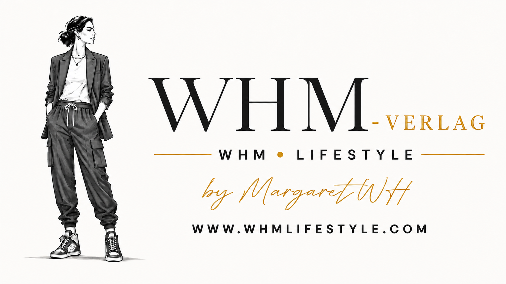 WHM-Verlag by MargaretWH – minimalistisches Banner